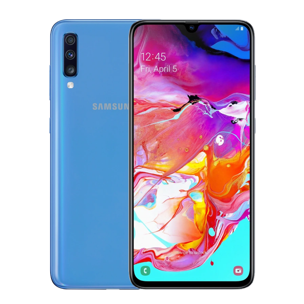 Samsung Galaxy A70 128GB No Fingerprint ID Blue/Black