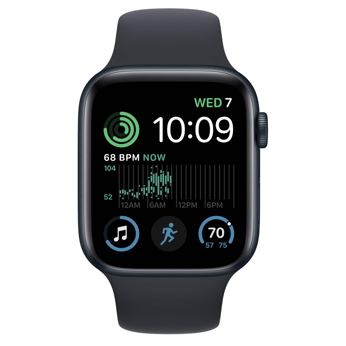 Apple Watch Series SE 2nd Gen 44mm GPS Only Midnight (3 Month Warranty)