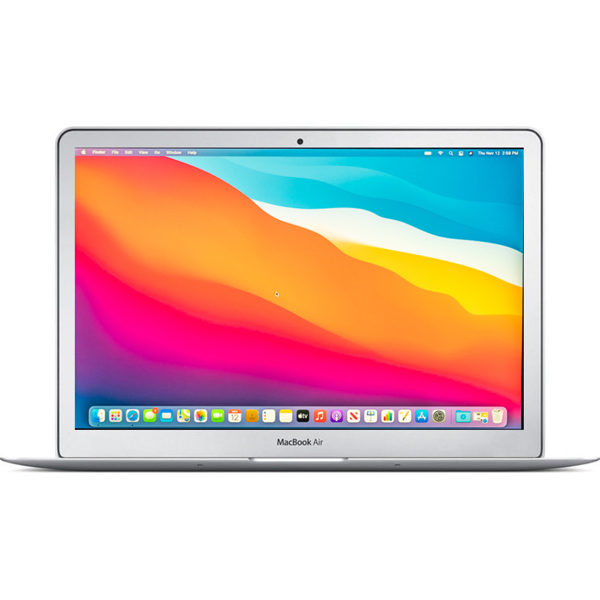 MacBook Air 13-Inch “Core i5” 1.3GHz (Mid 2013) 8GB RAM 128GB SSD Bright Spots + Used Battery Silver