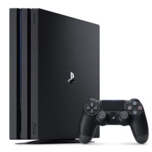 PlayStation 4 Pro 1TB Black + 2 Controllers + HDMI Cable + Power Cable (6 Month Warranty)