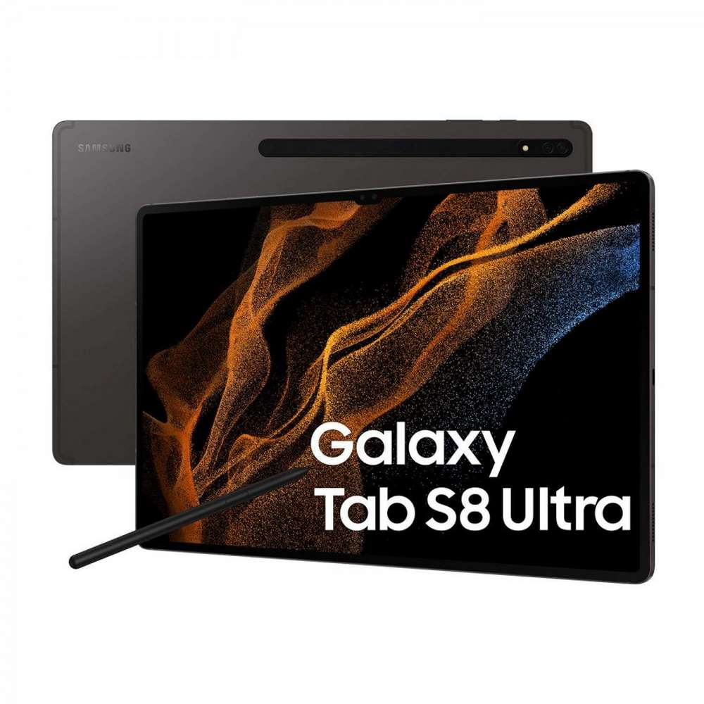 Samsung Galaxy Tab S8 Ultra 5G 256GB (Wifi/Cellular) Graphite (12 Month Warranty) + Keyboard Cover Bundle Value: R700