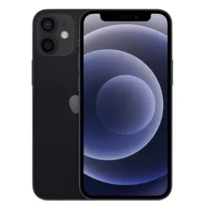 iPhone 12 Mini 128GB Black (6 Month Warranty) + Cover Bundle Value: R200