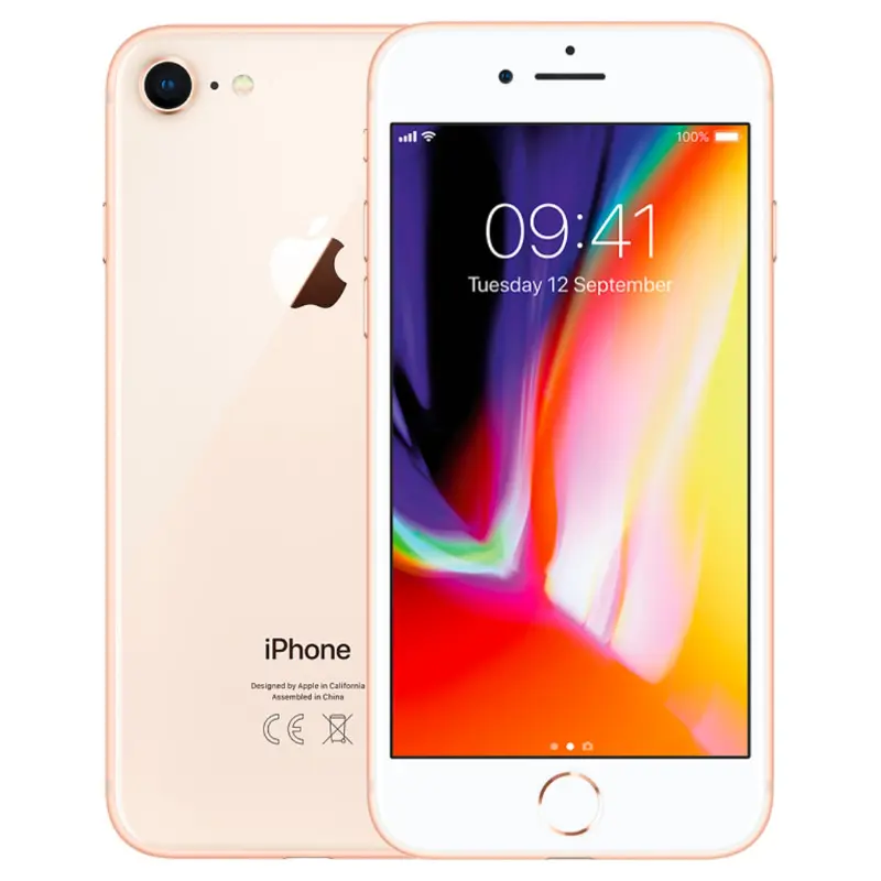 Apple iPhone 8 Gold 本体 iPhone-8-Gold-Cover-Image-3.