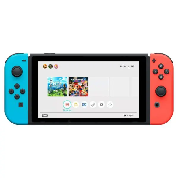 Nintendo Switch 32GB Black + 2 Joy-Con Controllers + HDMI Cable +
