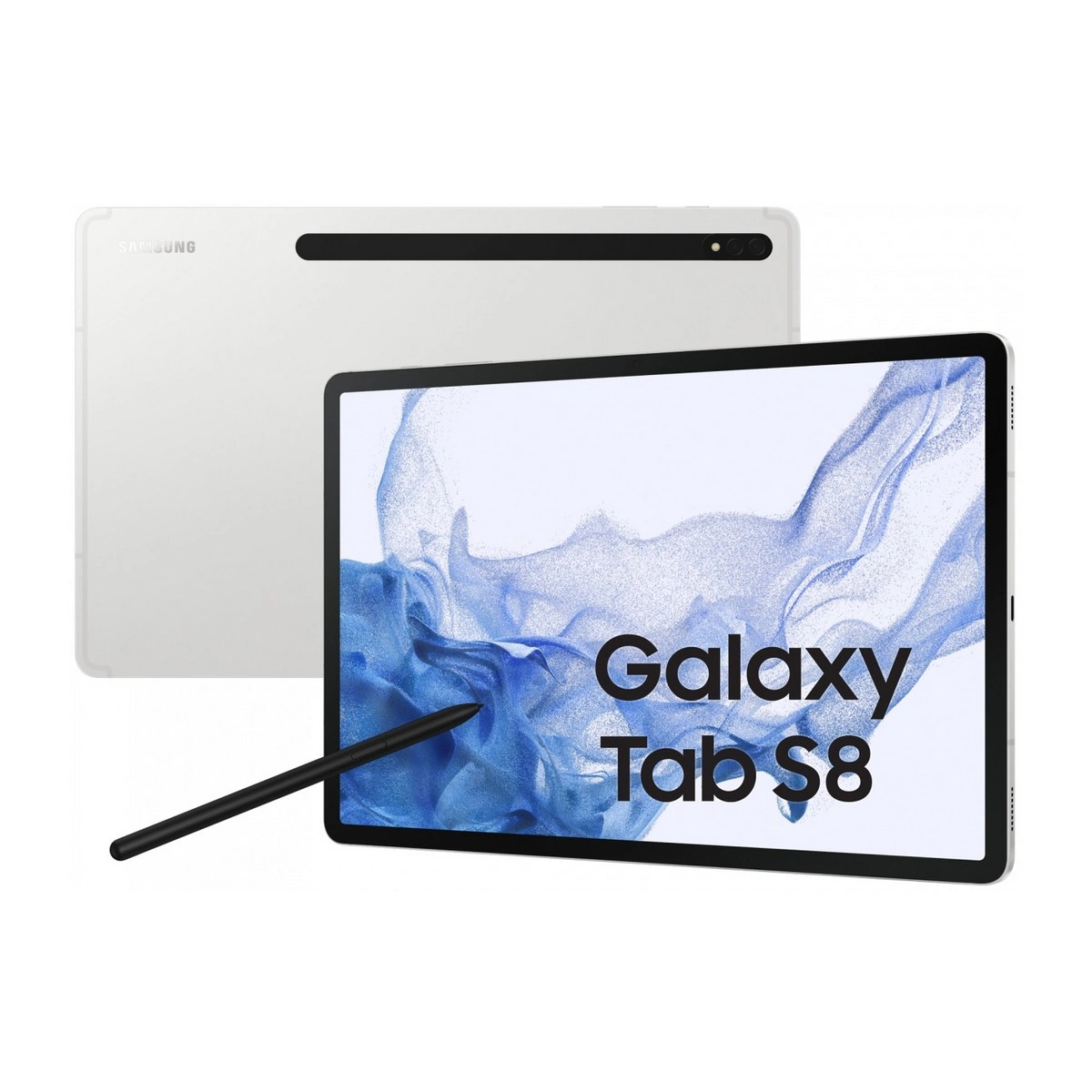 Samsung Galaxy Tab S8 128GB Wifi Only Silver (12 Month Warranty) + Cover Bundle Value: R400