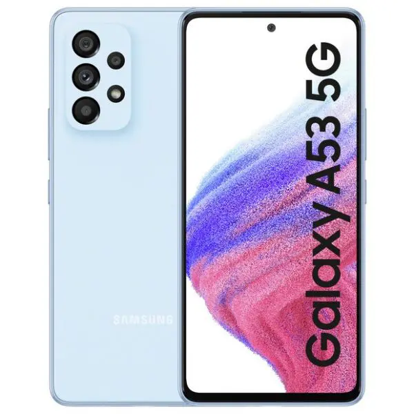Samsung Galaxy A53 5G 本体 W1 Samsung Galaxy A53 5G (128GB, Dual Sim, Blue, Special Import)
