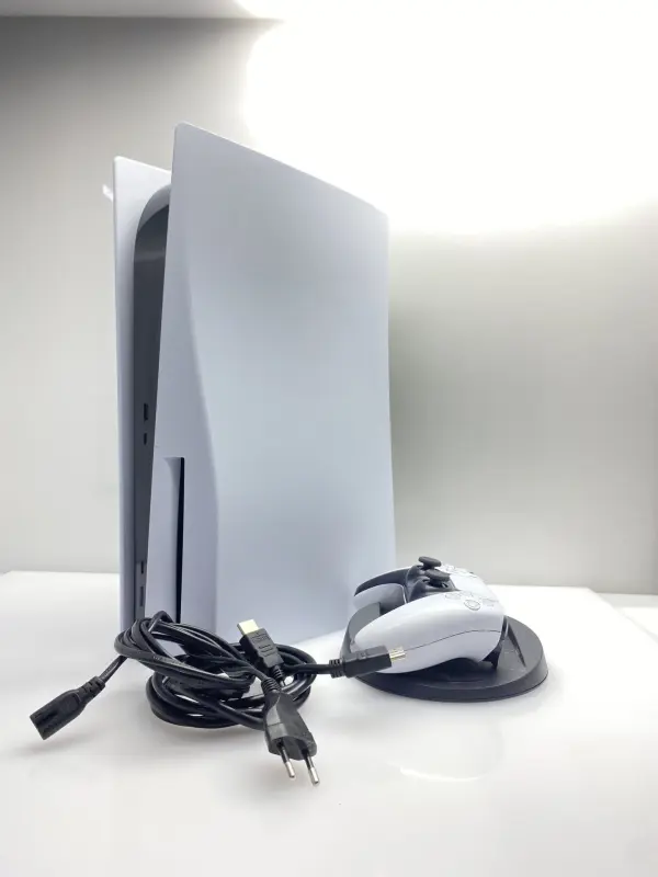 Playstation 5 (Physical Disc) Glacier White 825GB + Controller (12