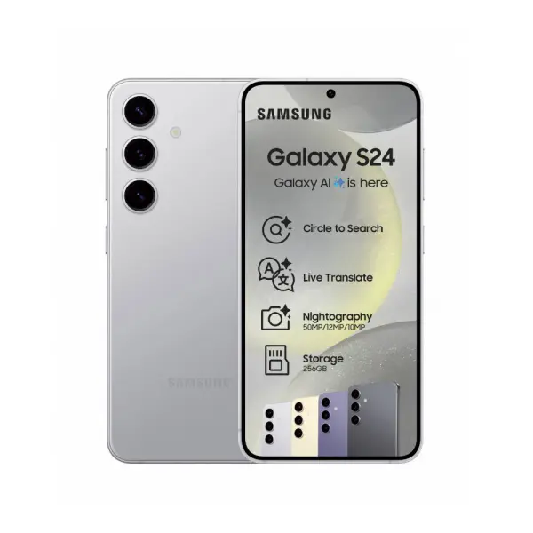 Samsung Galaxy S24 本体 ホワイト Samsung Galaxy S24 256GB White (Grade B) | Epic Deals SA