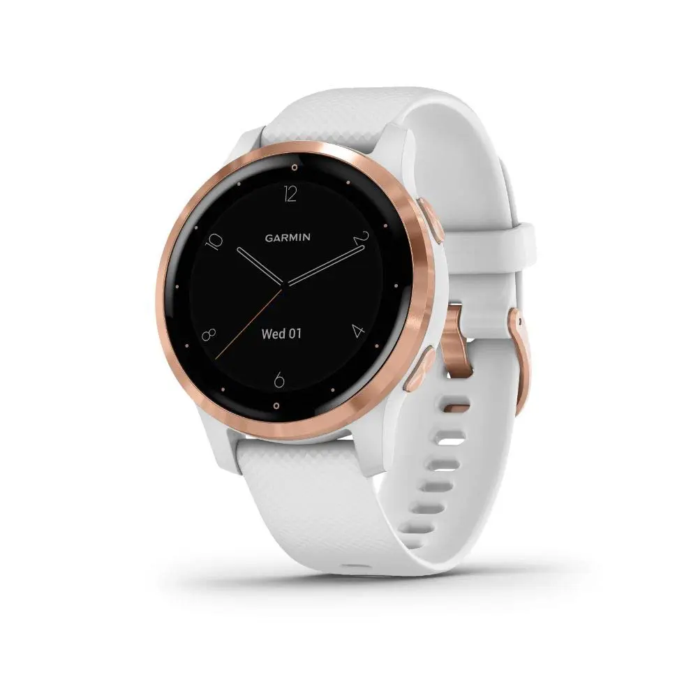 その他 GARMIN VIVOACTIVE 4S WHITE/ROSE GOLD Vivoactive-4s-Gold-White-