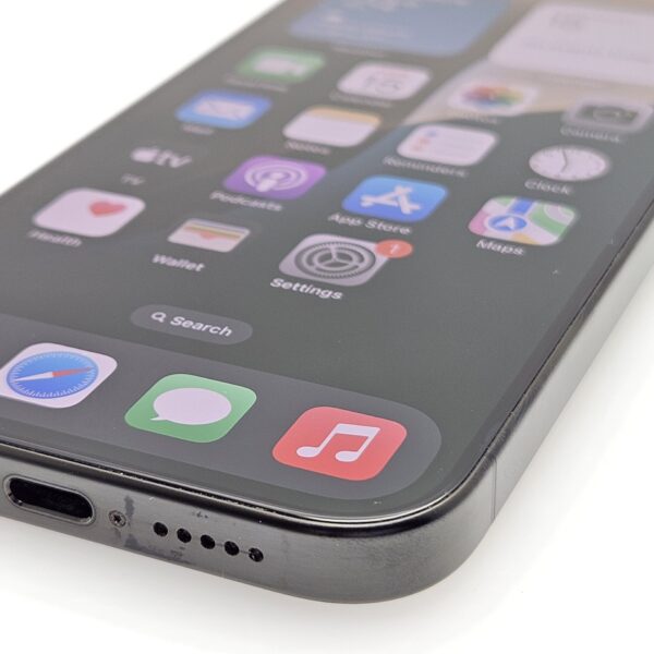 iPhone 15 Pro 128GB Black Titanium (12 Month Warranty) + Screen Protector Bundle Value: R200 - Image 4