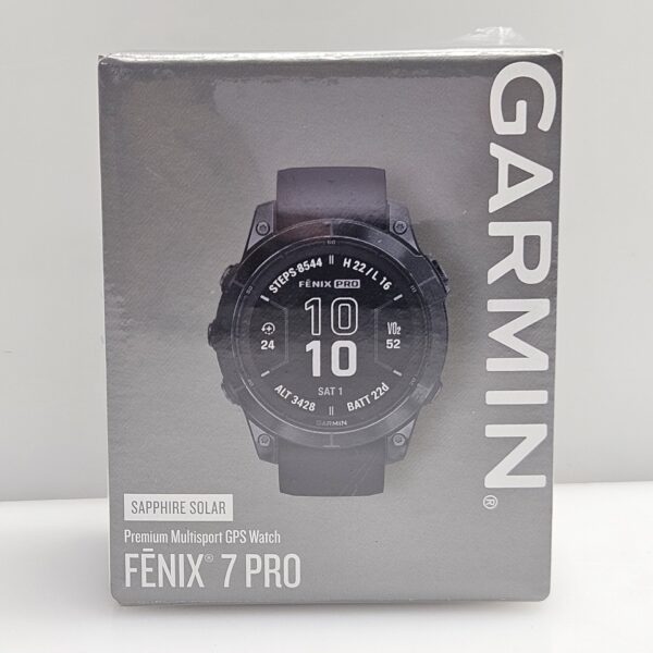 Garmin Fenix  7 Pro Sapphire Solar Edition – Sealed (Original Warranty) - Image 2