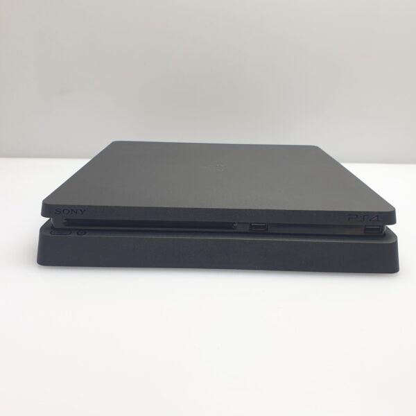 PlayStation 4 Slim 500GB Black (6 Month Warranty) + Power Cable + HDMI Cable + 1 Controller - Image 2