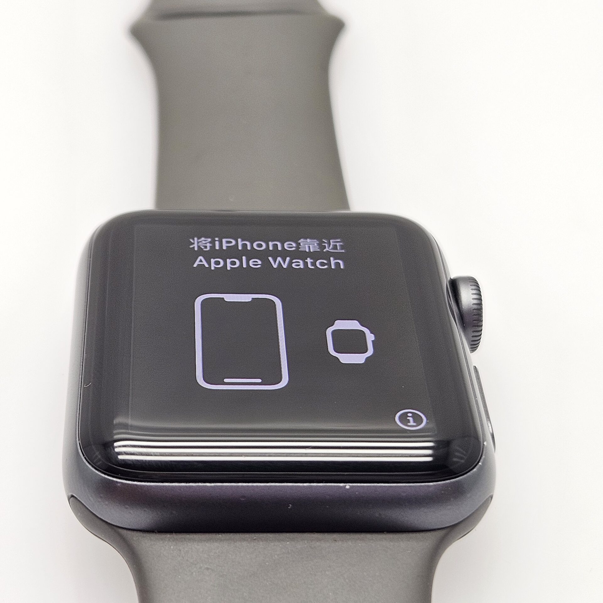 Buy Used Apple Watch Series 42mm GPS Only Space Gray With Grey