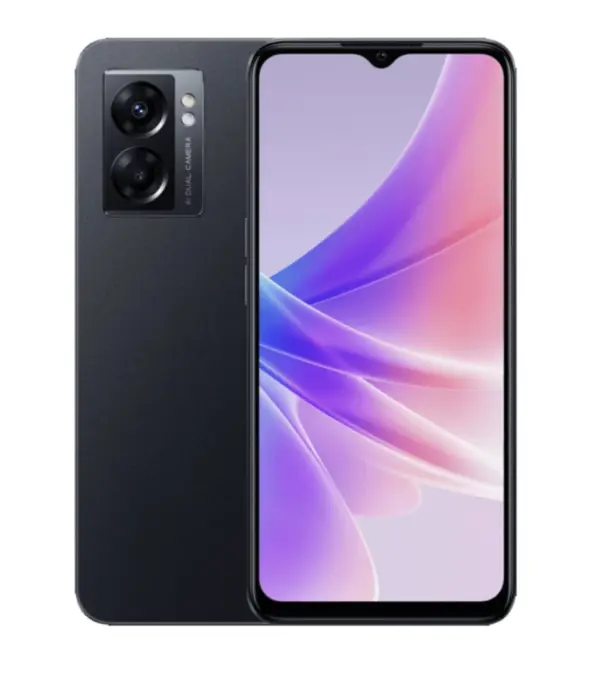 Oppo A77 128GB Dual Sim Black + 2 Secondhand Cover Bundle: R400