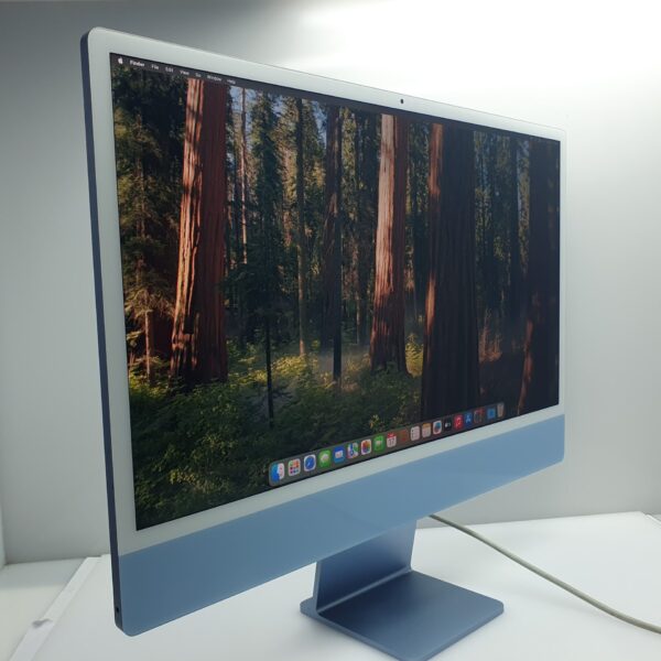 iMac 24-Inch "M1" 8CPU/7GPU (2021) 8GB RAM 256GB SSD Blue (12 Month Warranty) + Magic Mouse and Keyboard Bundle: R2199 - Image 2