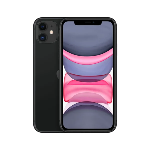 iPhone 11 64GB Black (6 Month Warranty) + Cover Bundle Value: R200