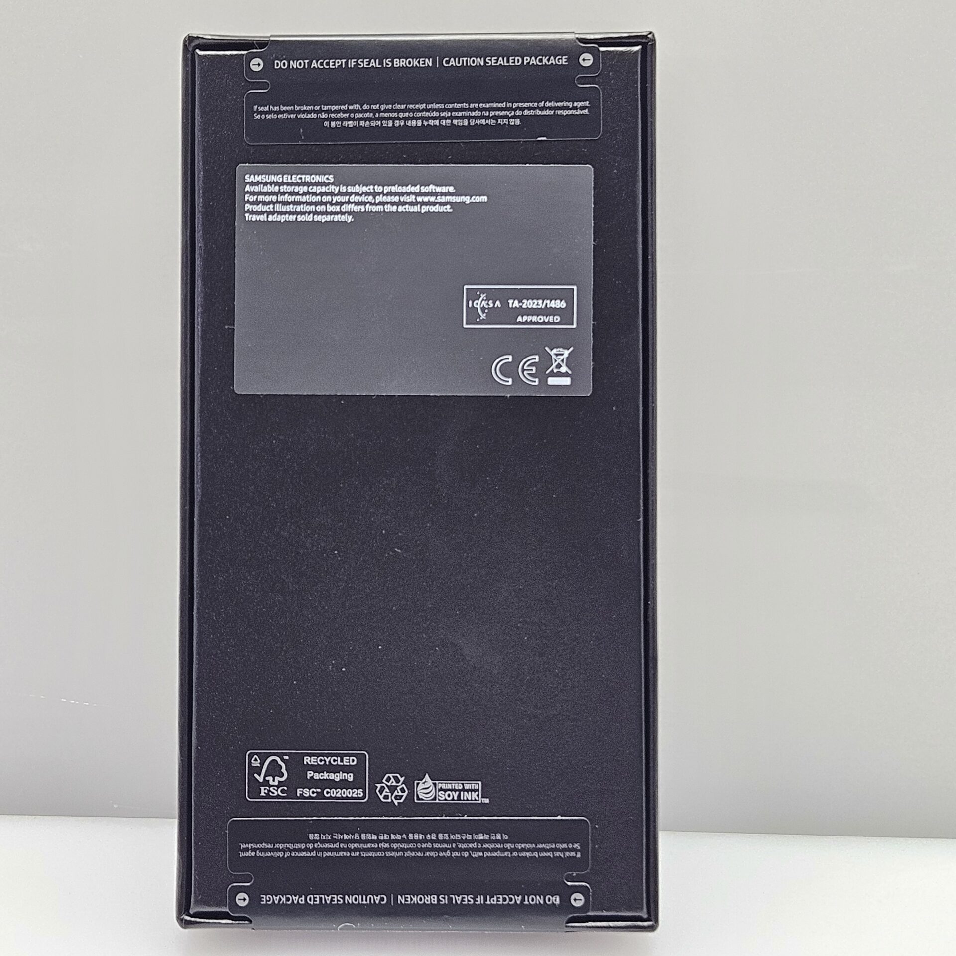 Samsung Galaxy S23 FE 256GB Dual Sim Graphite – Sealed (Original Warranty) - Image 3