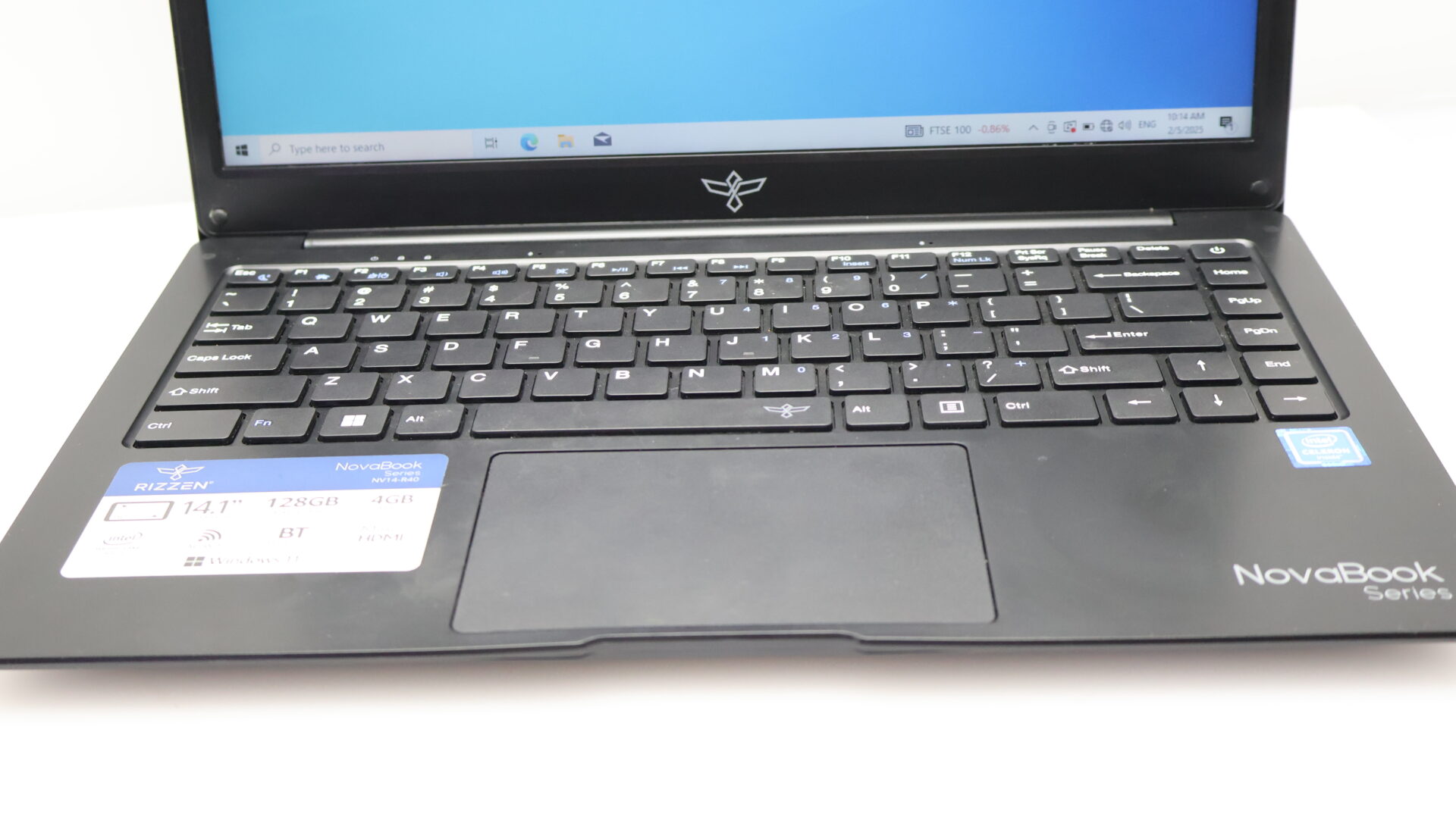Rizzen Novabook R40 "Celeron" 1.10GHz 4GB RAM 128GB SSD Black (3 Month Warranty) - Image 9