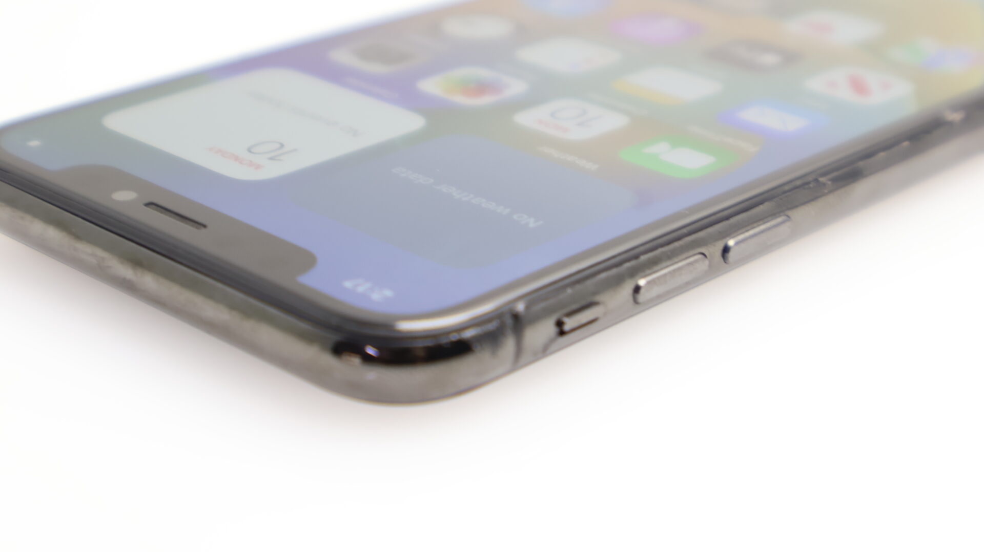 iPhone X 256GB Face ID Not Working And Chipped Camera Space Grey