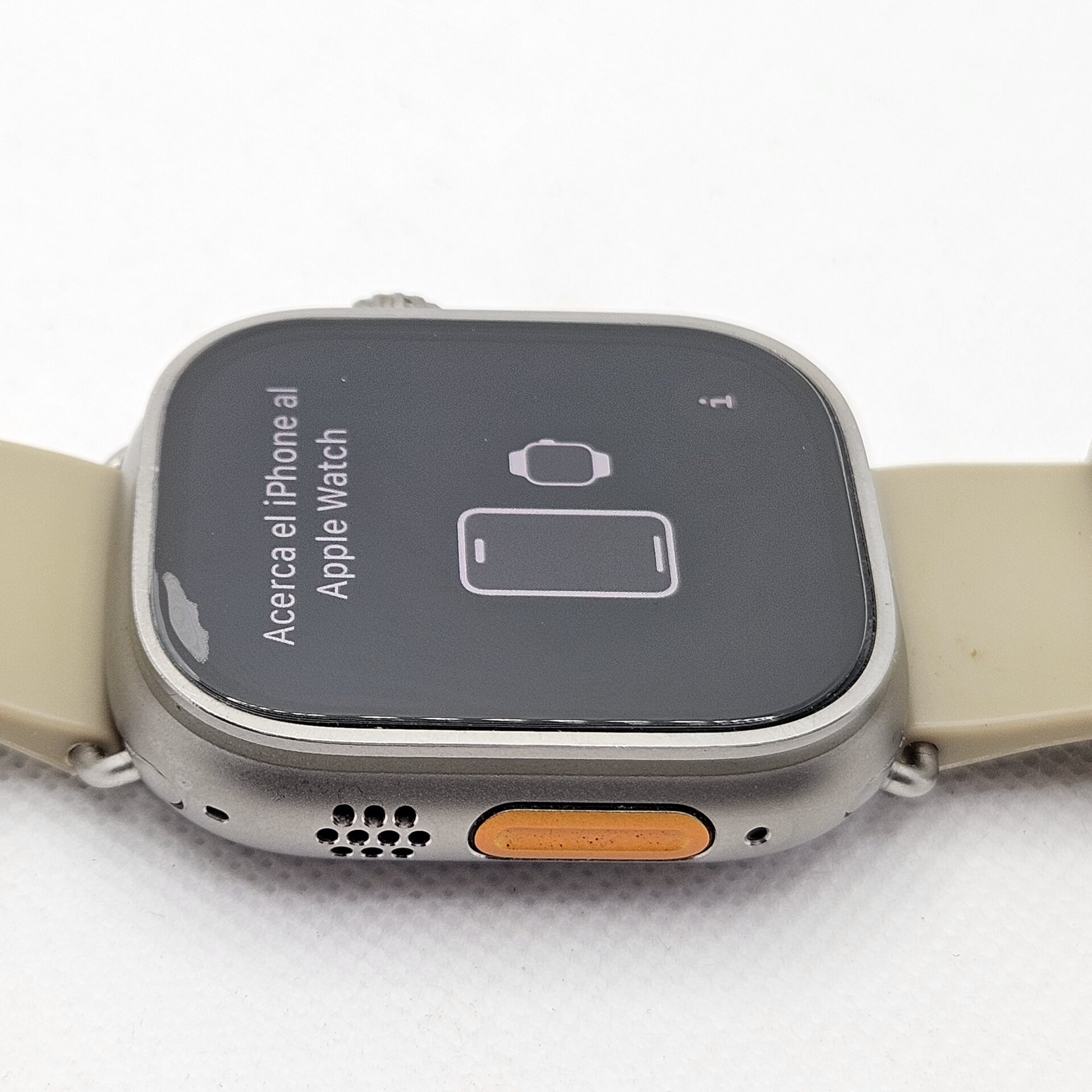 Apple Watch Ultra 2 49mm LTE Titanium Blue (12 Month Warranty) - With Light Brown Straps - Image 3