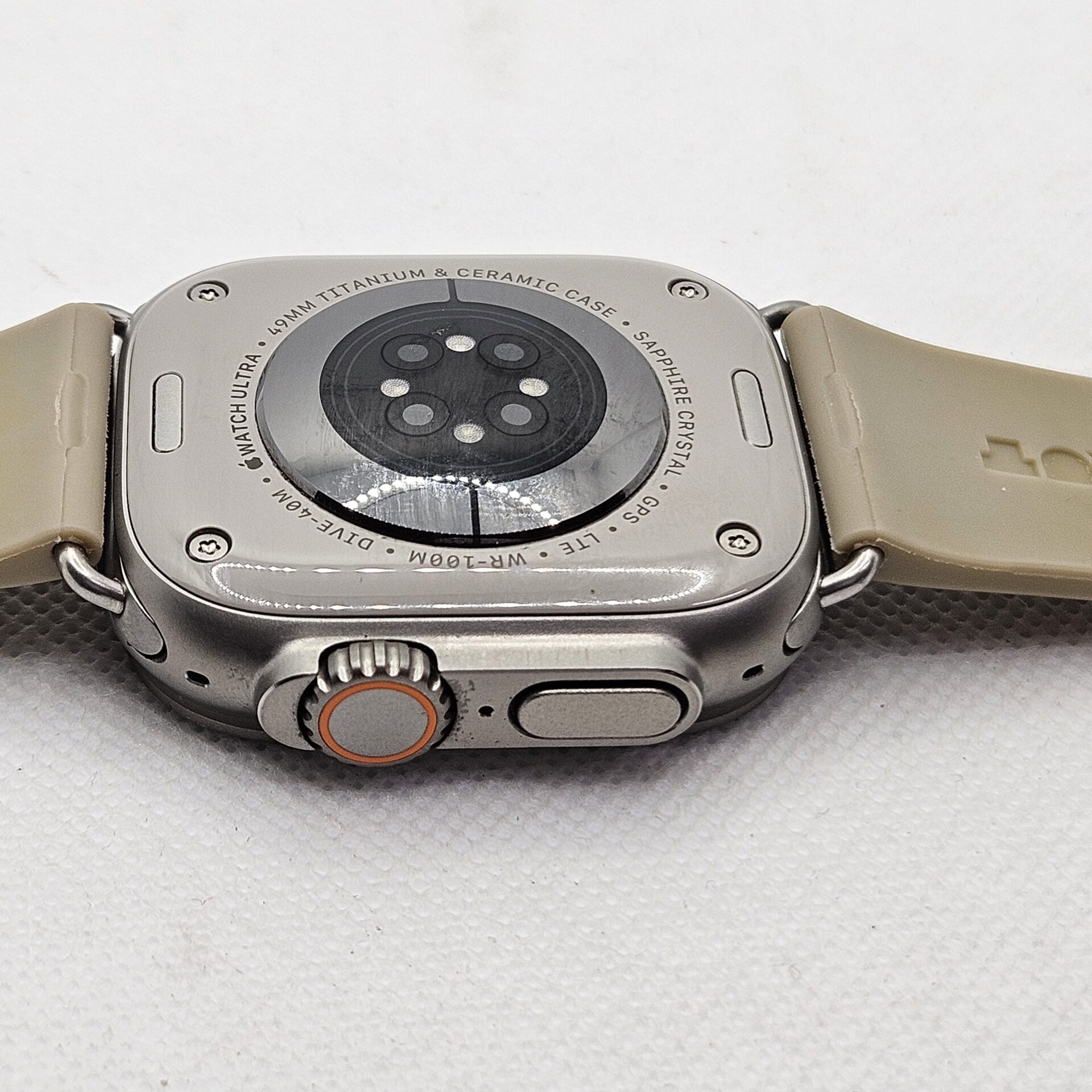 Apple Watch Ultra 2 49mm LTE Titanium Blue (12 Month Warranty) - With Light Brown Straps - Image 7