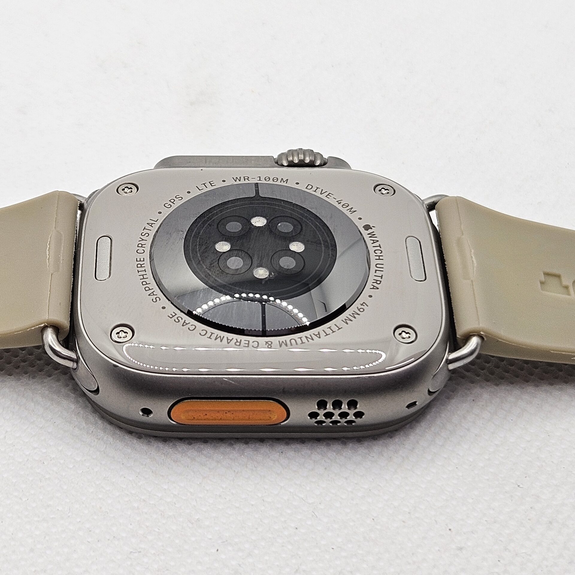 Apple Watch Ultra 2 49mm LTE Titanium Blue (12 Month Warranty) - With Light Brown Straps - Image 8