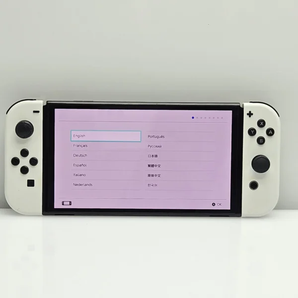 Nintendo Switch OLED 64GB White (6 Month Warranty) + 2 Joy-Con