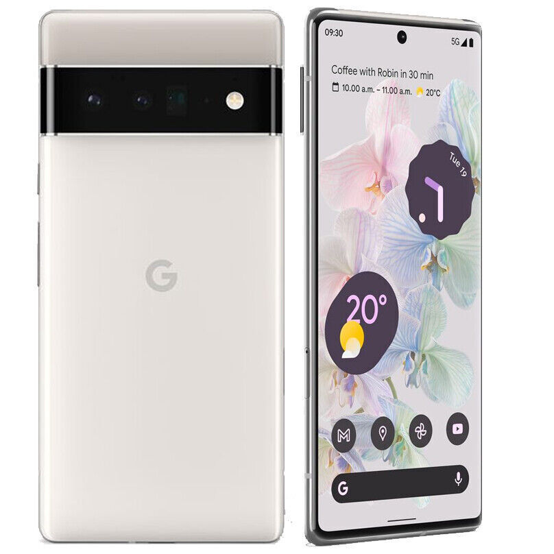 Google Pixel 6 Pro 256GB Cloudy White (3 Month Warranty) Mint