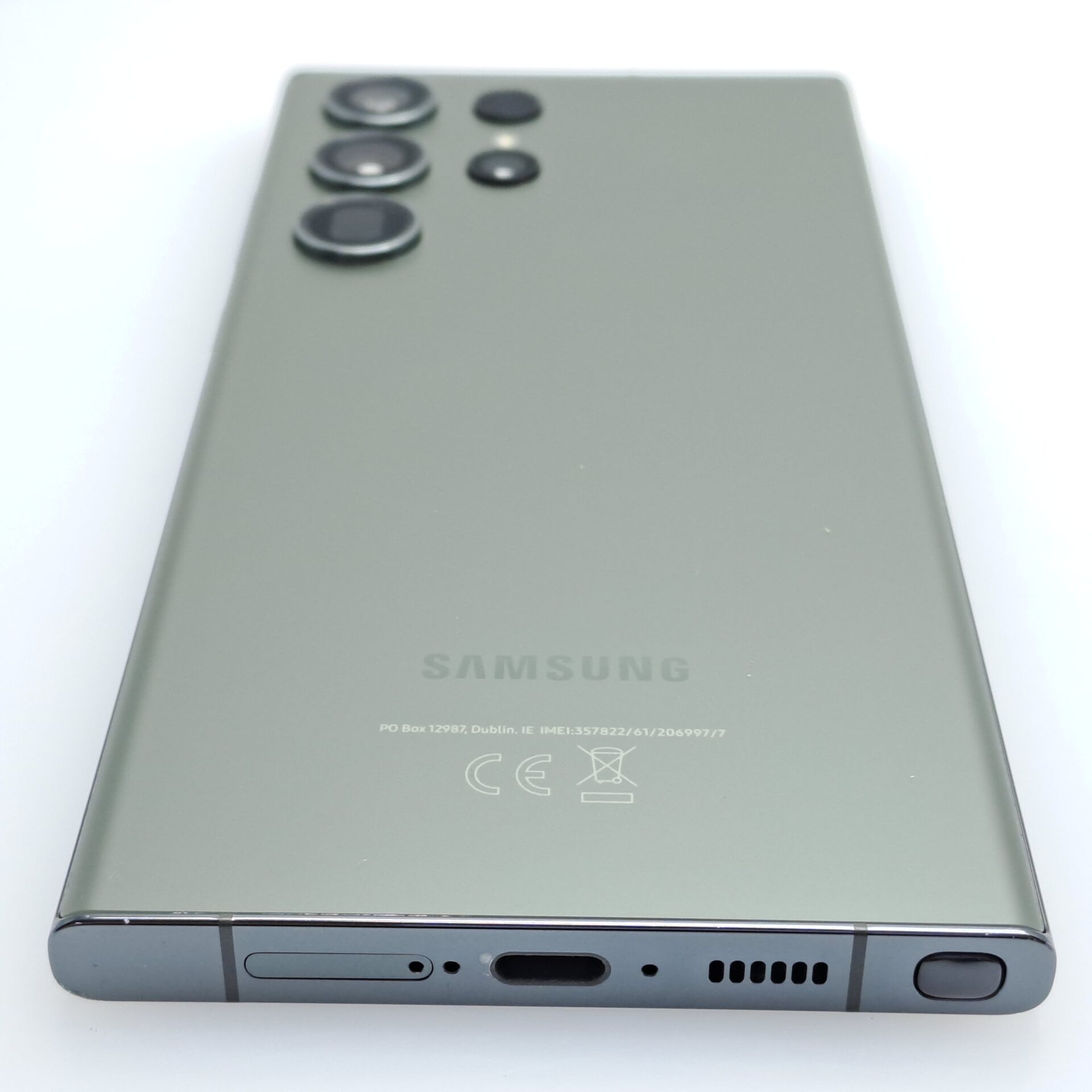 Samsung Galaxy S23 Ultra グレー 本体 Samsung Galaxy S23 Ultra 512GB Dual Sim Camera is Chipped Green (6