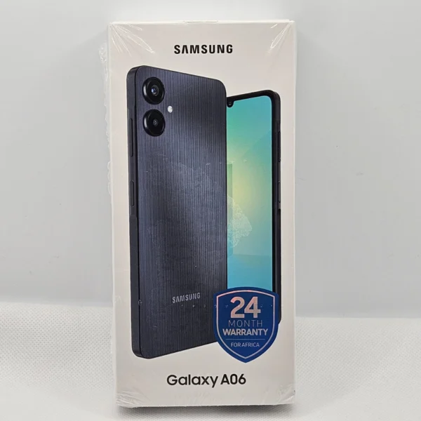 Samsung Galaxy A06 64GB Dual Sim Black – Sealed | Epic Deals SA