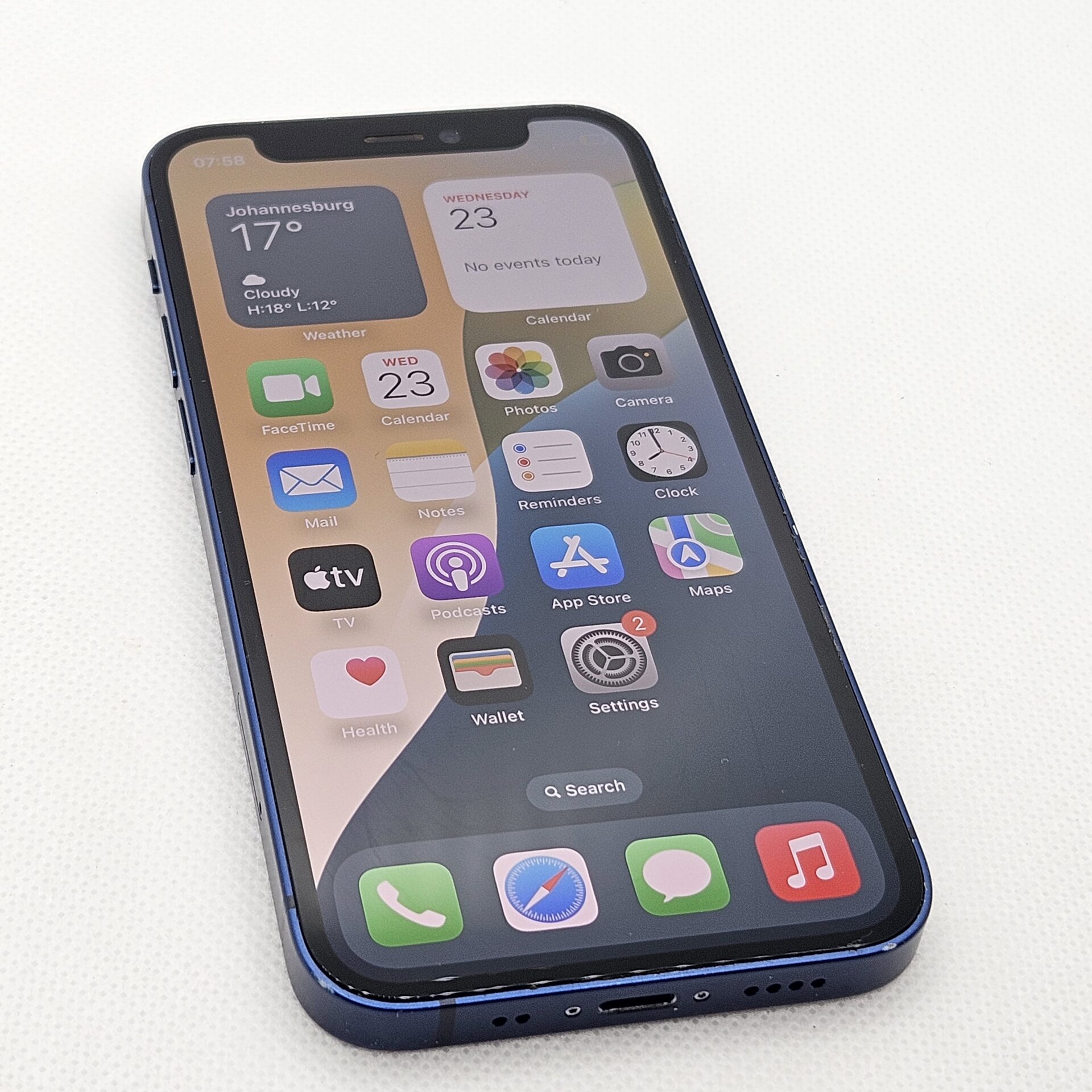 iPhone 12 Mini 64GB No Face ID Blue (6 Month Warranty) - Image 8
