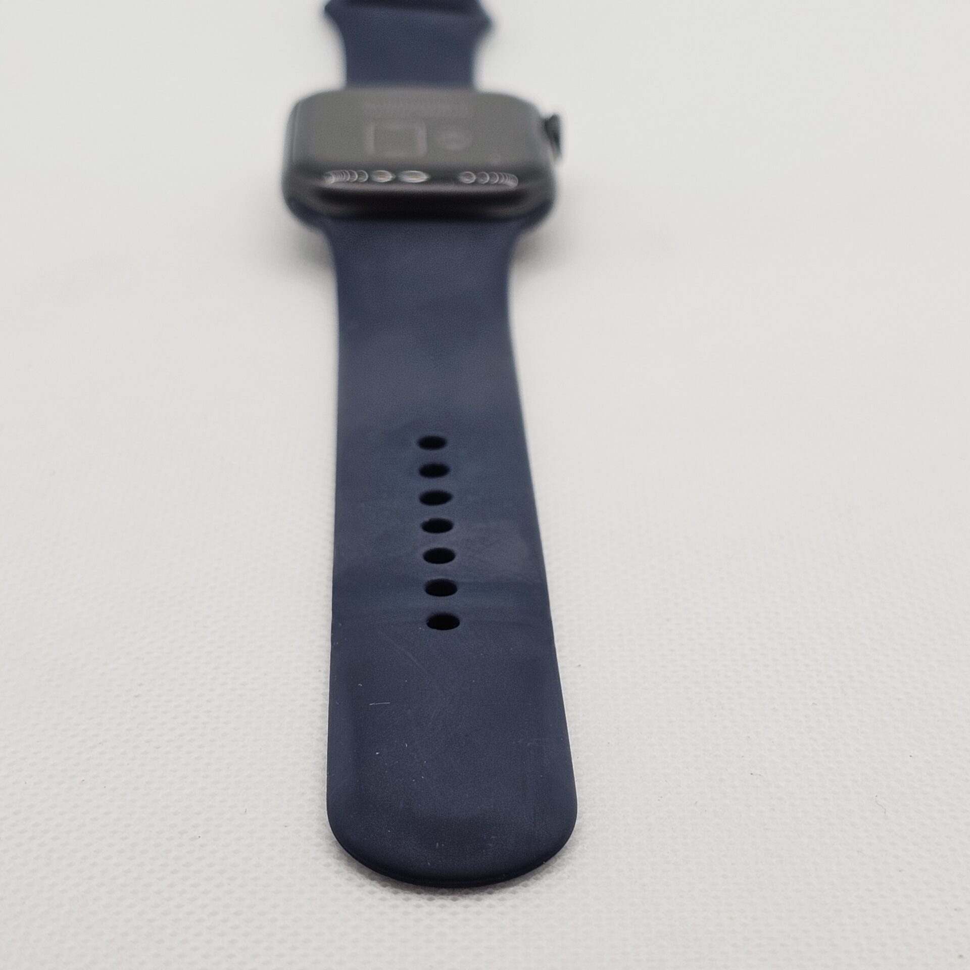 Apple Watch SE 1st Gen 44mm GPS Only Space Grey (3 Month Warranty) - With Dark Blue Straps - Image 5