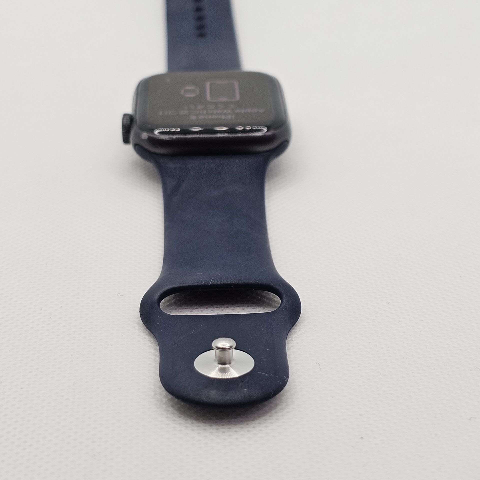 Apple Watch SE 1st Gen 44mm GPS Only Space Grey (3 Month Warranty) - With Dark Blue Straps - Image 6