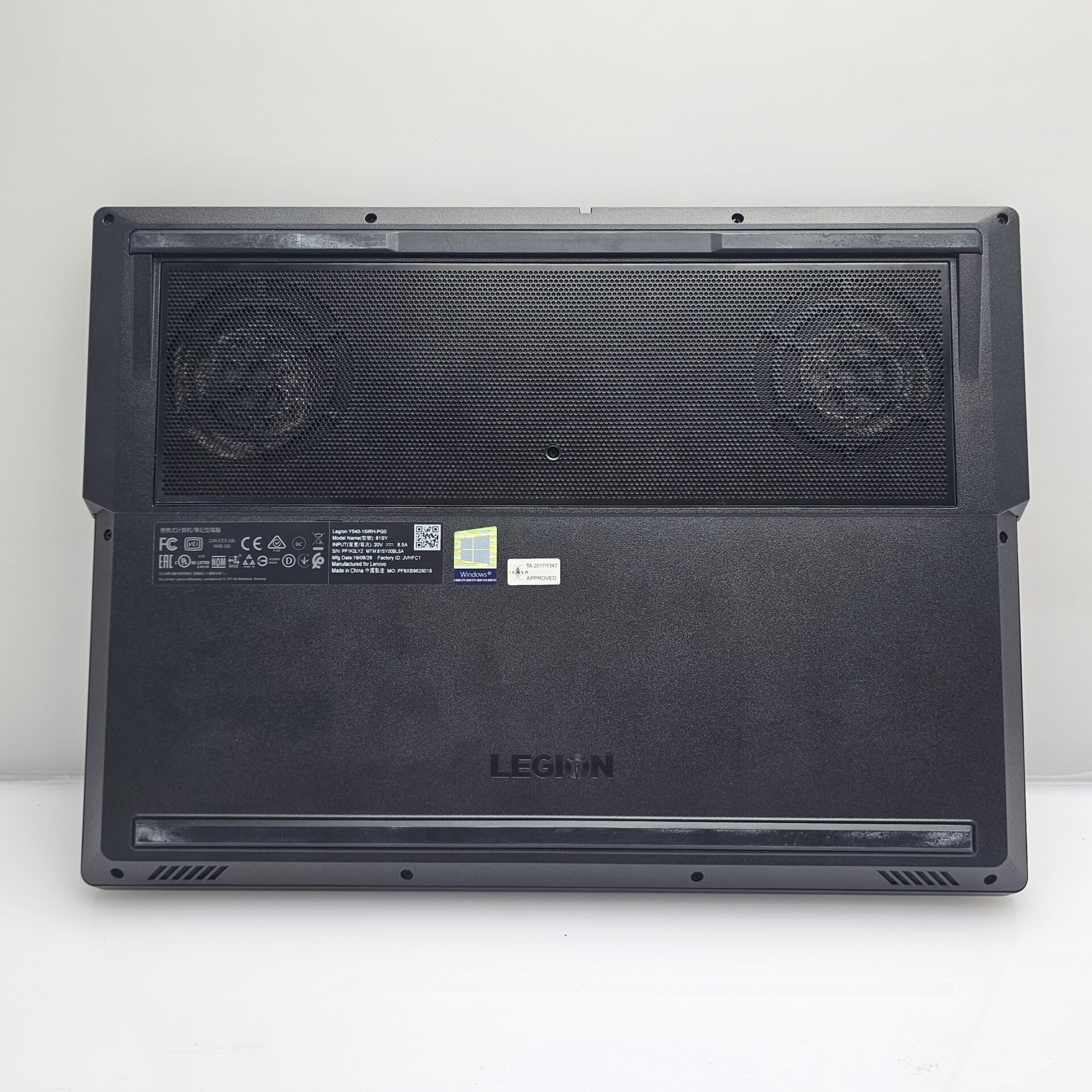 Lenovo Legion Y540-151RH 15" Intel i5-9300H 16GB RAM 1.2TB SSD Black (12-Month Warranty) - Image 12