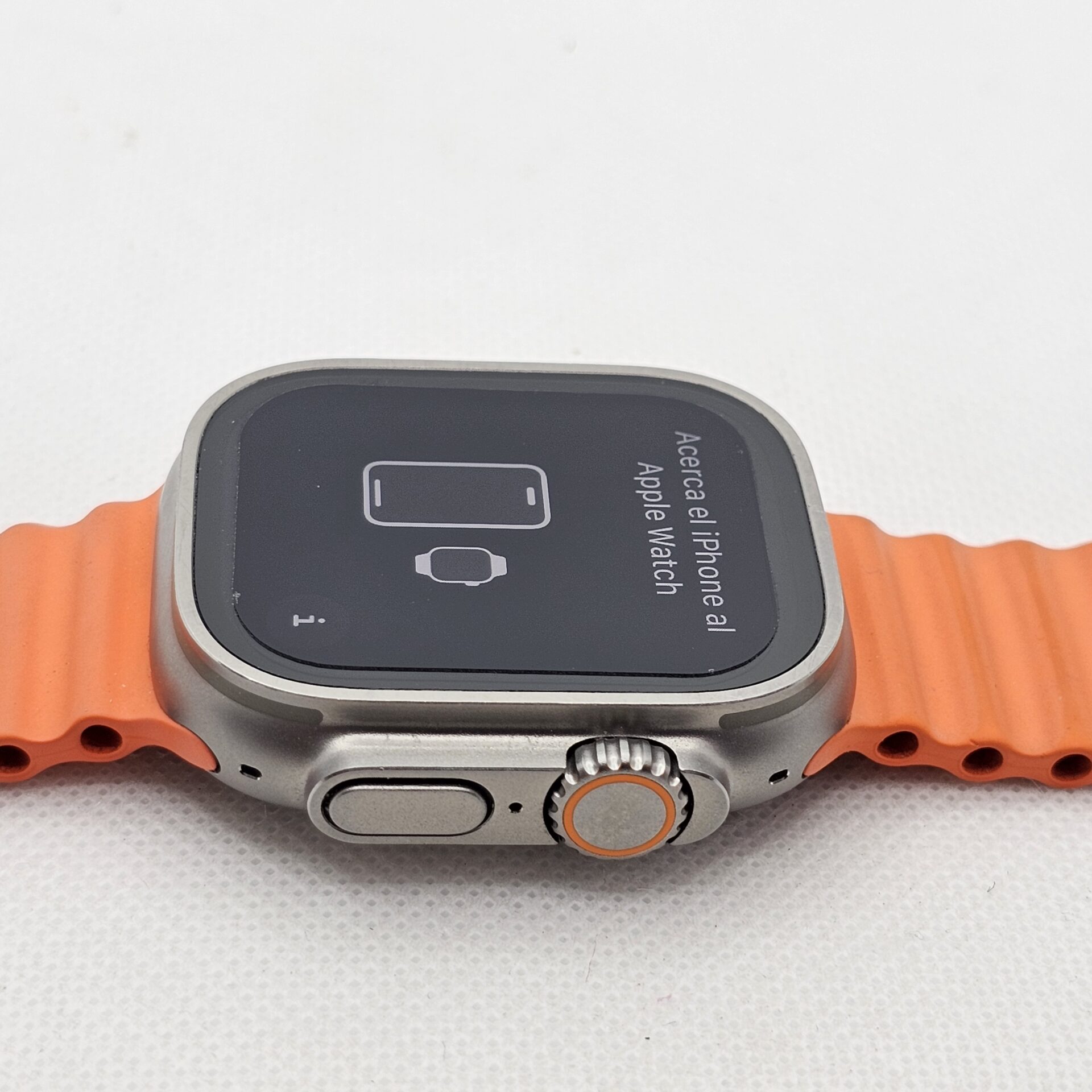 Apple Watch Ultra 2 49mm LTE Natural Titanium (12 Month Warranty) – With Orange Ocean Straps - Image 4
