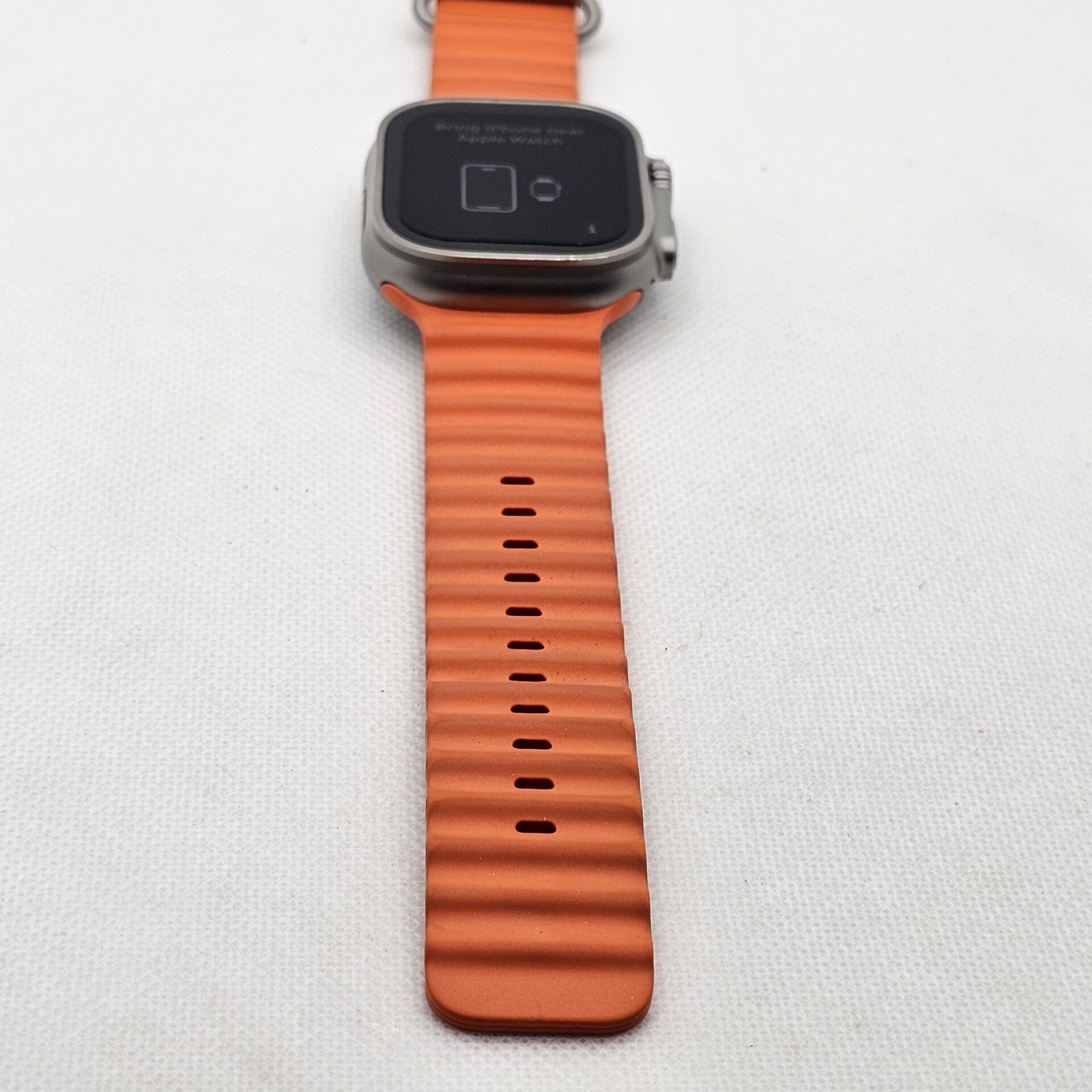 Apple Watch Ultra 2 49mm LTE Natural Titanium (12 Month Warranty) – With Orange Ocean Straps - Image 6
