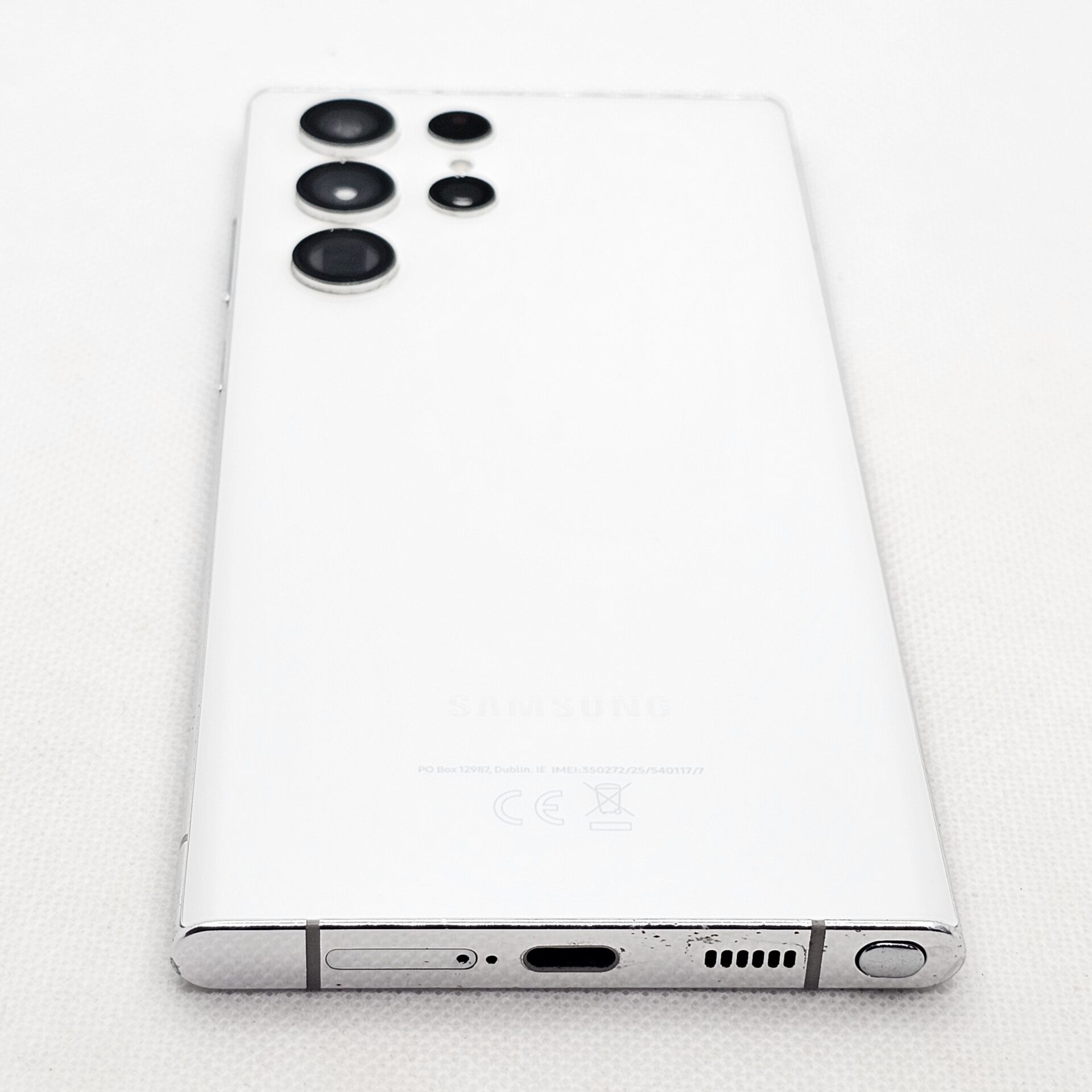 Samsung Galaxy S22 Ultra 256GB Dual Sim Phantom White (6 Month