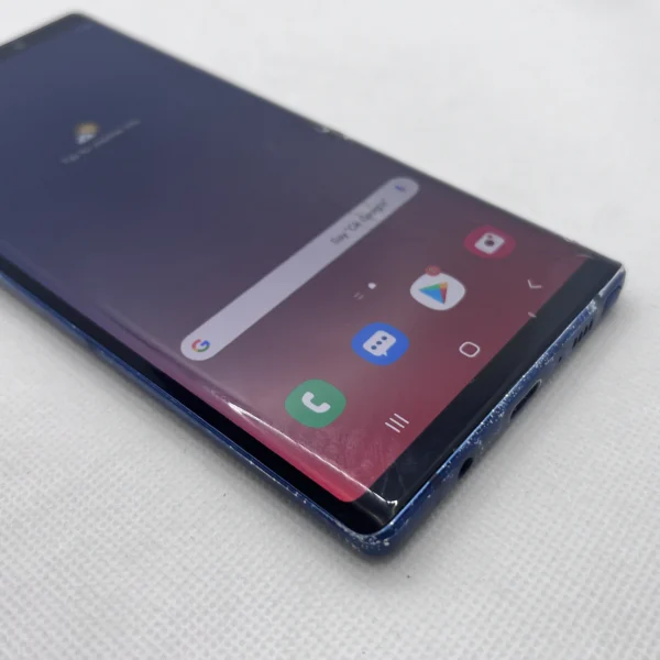 Samsung Galaxy Note 9 128GB Cracked Screen| LCD Line Black | Epic