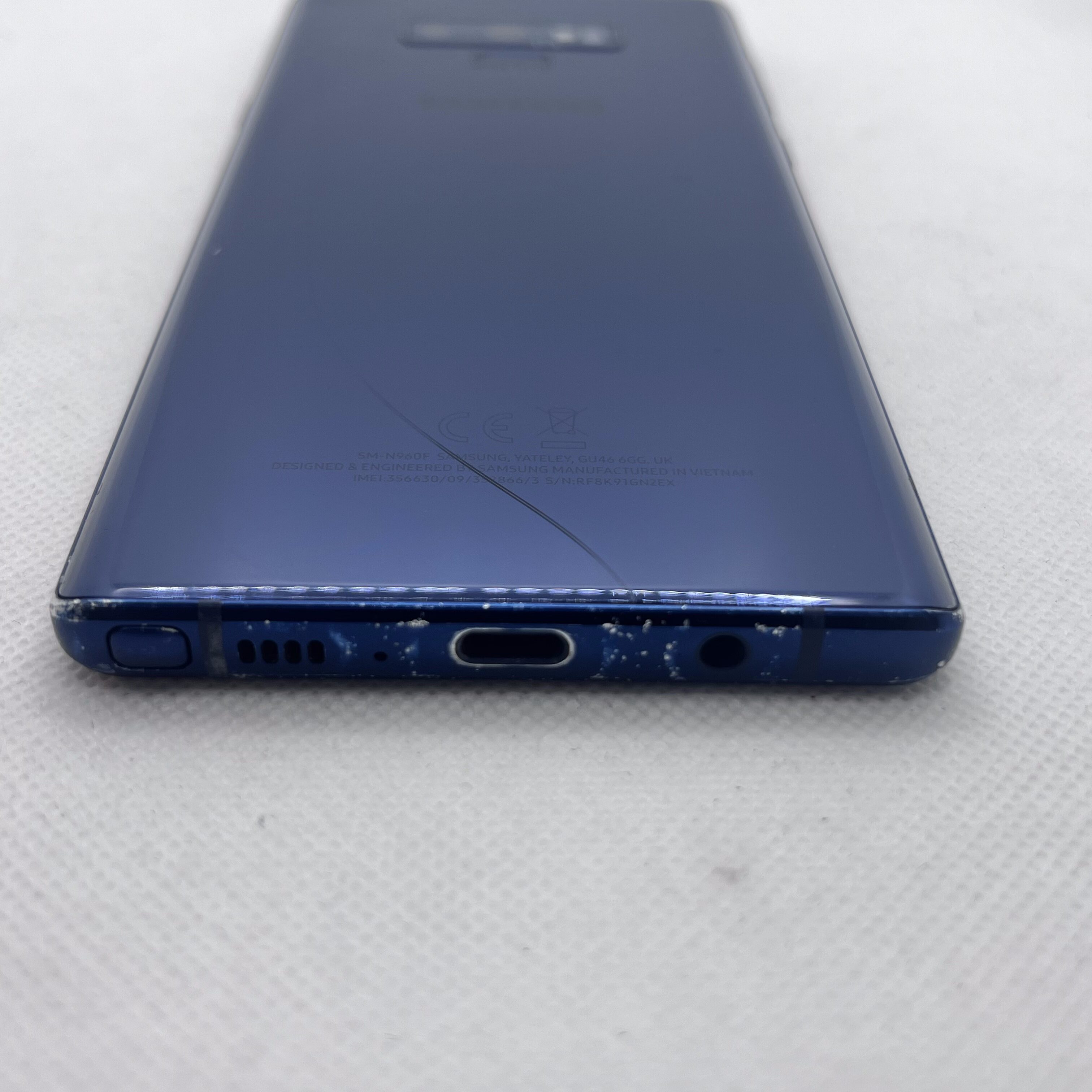 Samsung Galaxy Note 9 128GB Cracked Screen| LCD Line Black | Epic