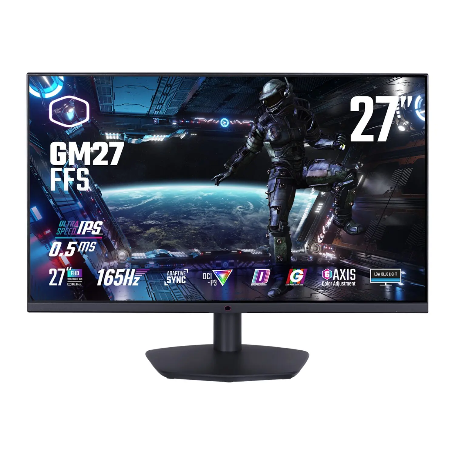 Cooler Master GM27-FFS 27" FHD 165Hz Gaming Monitor Black (Condition: Good)