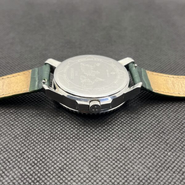 Tissot T-Navigator 3000 Analog Watch Grey - With Dark Green Straps - Image 8