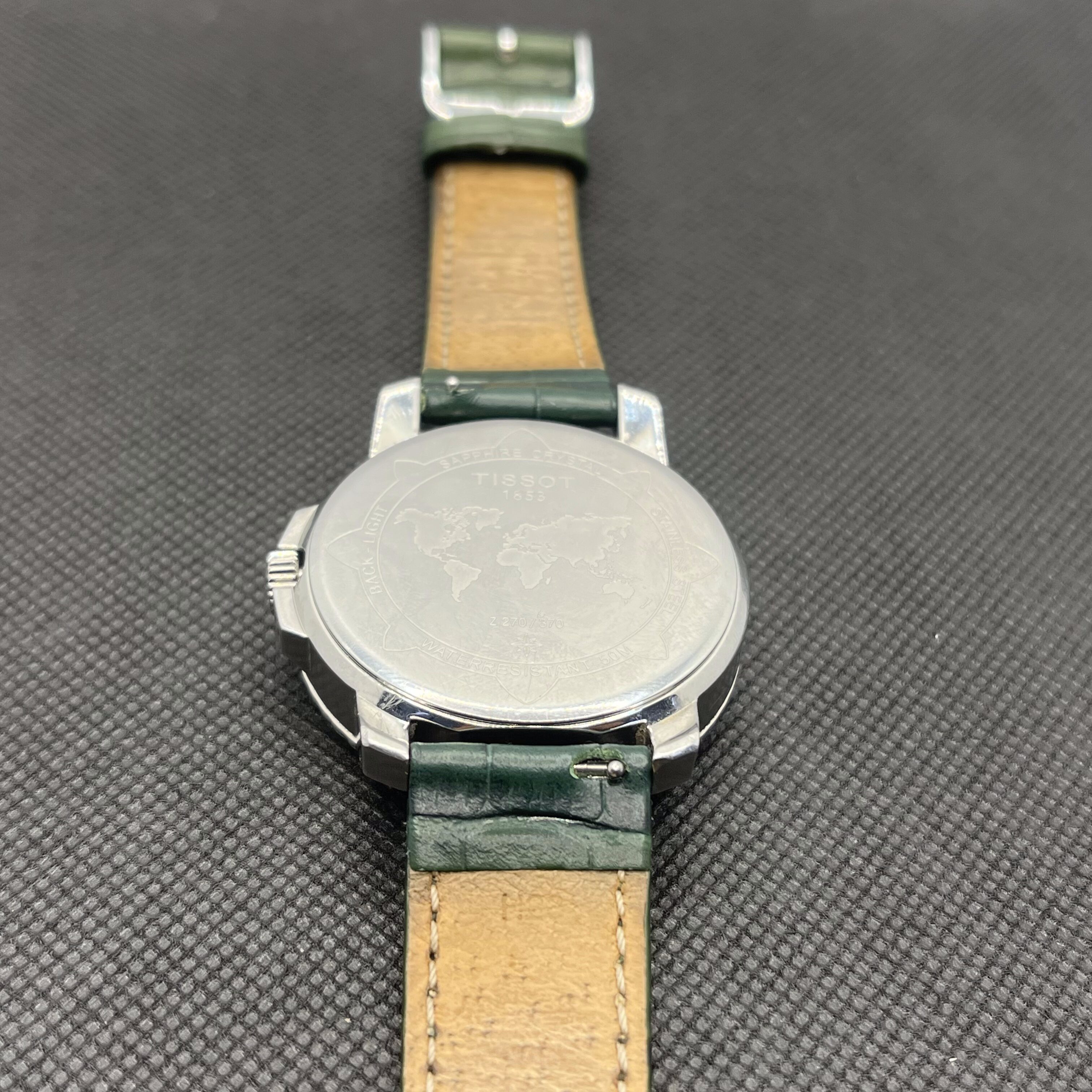 Tissot T-Navigator 3000 Analog Watch Grey - With Dark Green Straps - Image 10