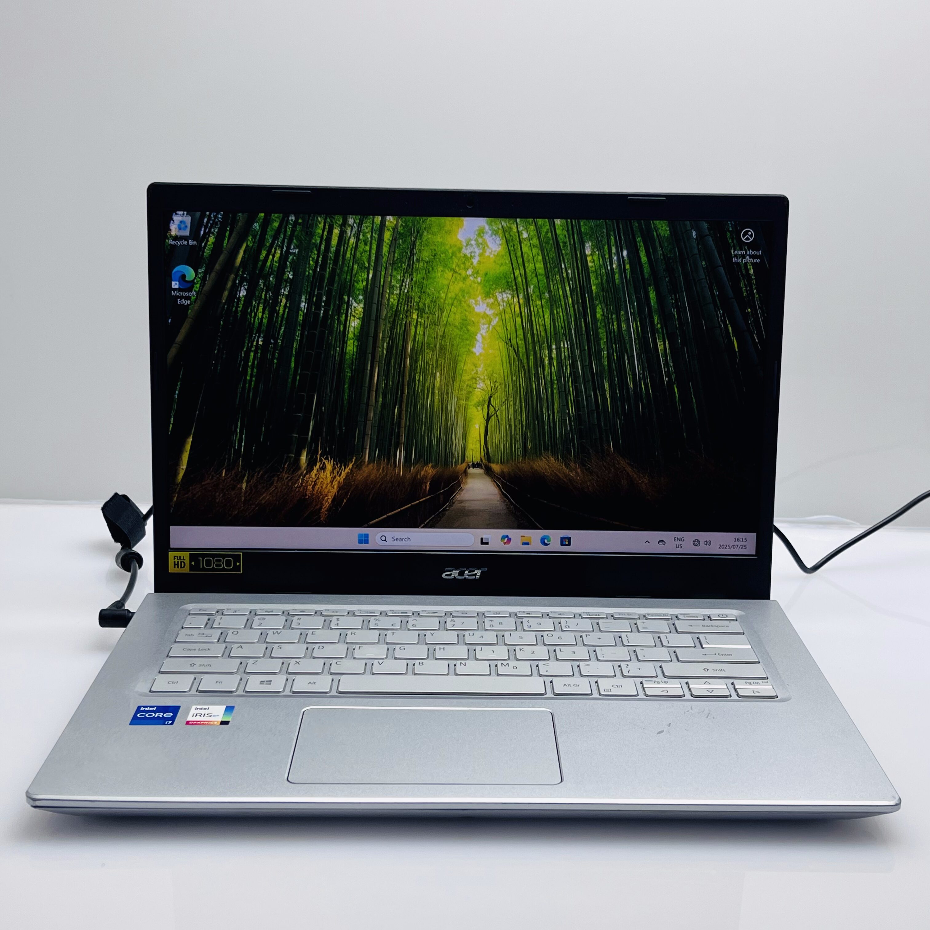 Acer Aspire 5 A514-54-77QU 11th Gen 2.80GHz "Core i7" 16GB RAM 500GB SSD And 500GB HDD Silver - No Battery - Image 11