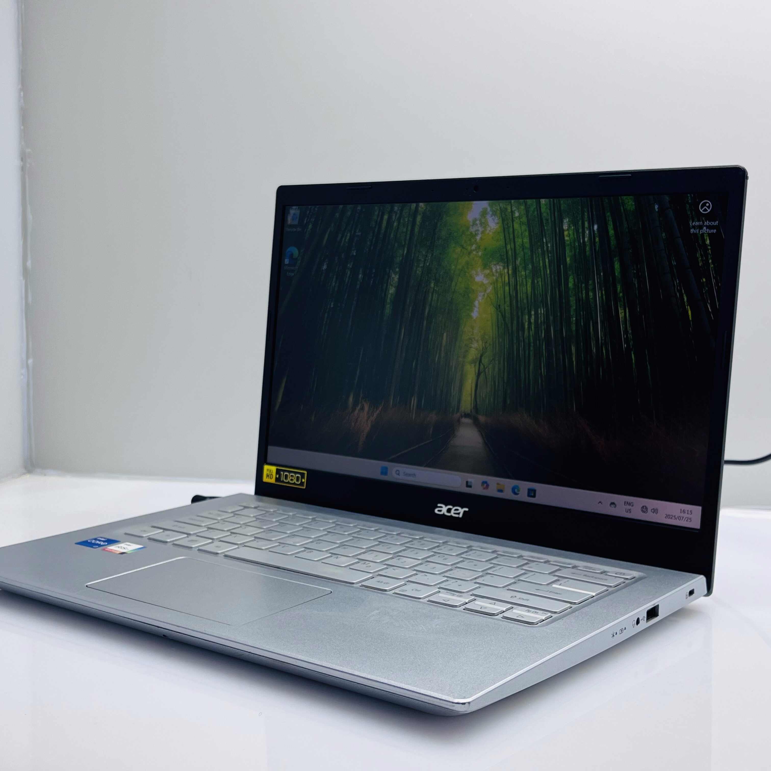 Acer Aspire 5 A514-54-77QU 11th Gen 2.80GHz "Core i7" 16GB RAM 500GB SSD And 500GB HDD Silver - No Battery - Image 12