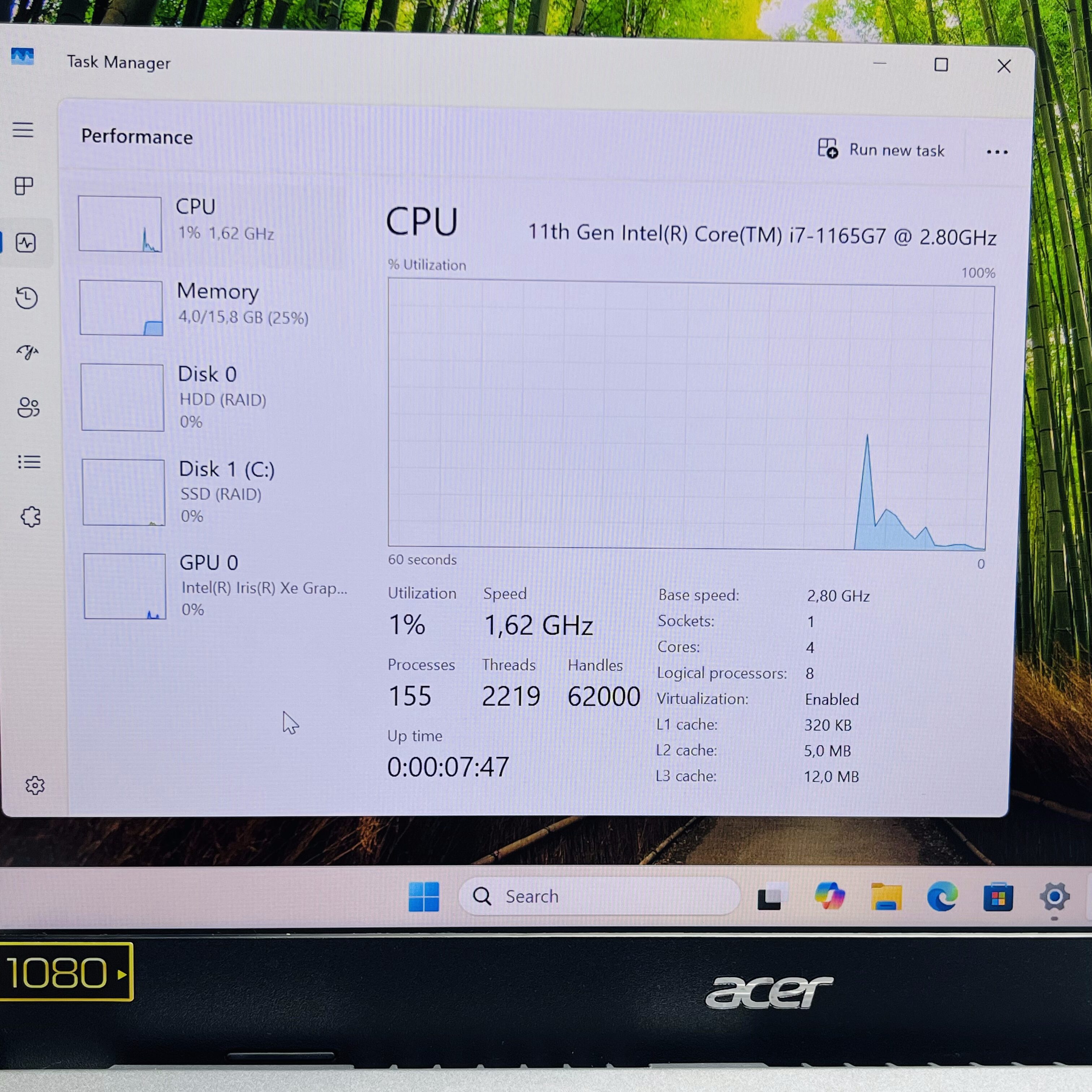 Acer Aspire 5 A514-54-77QU 11th Gen 2.80GHz "Core i7" 16GB RAM 500GB SSD And 500GB HDD Silver - No Battery - Image 17