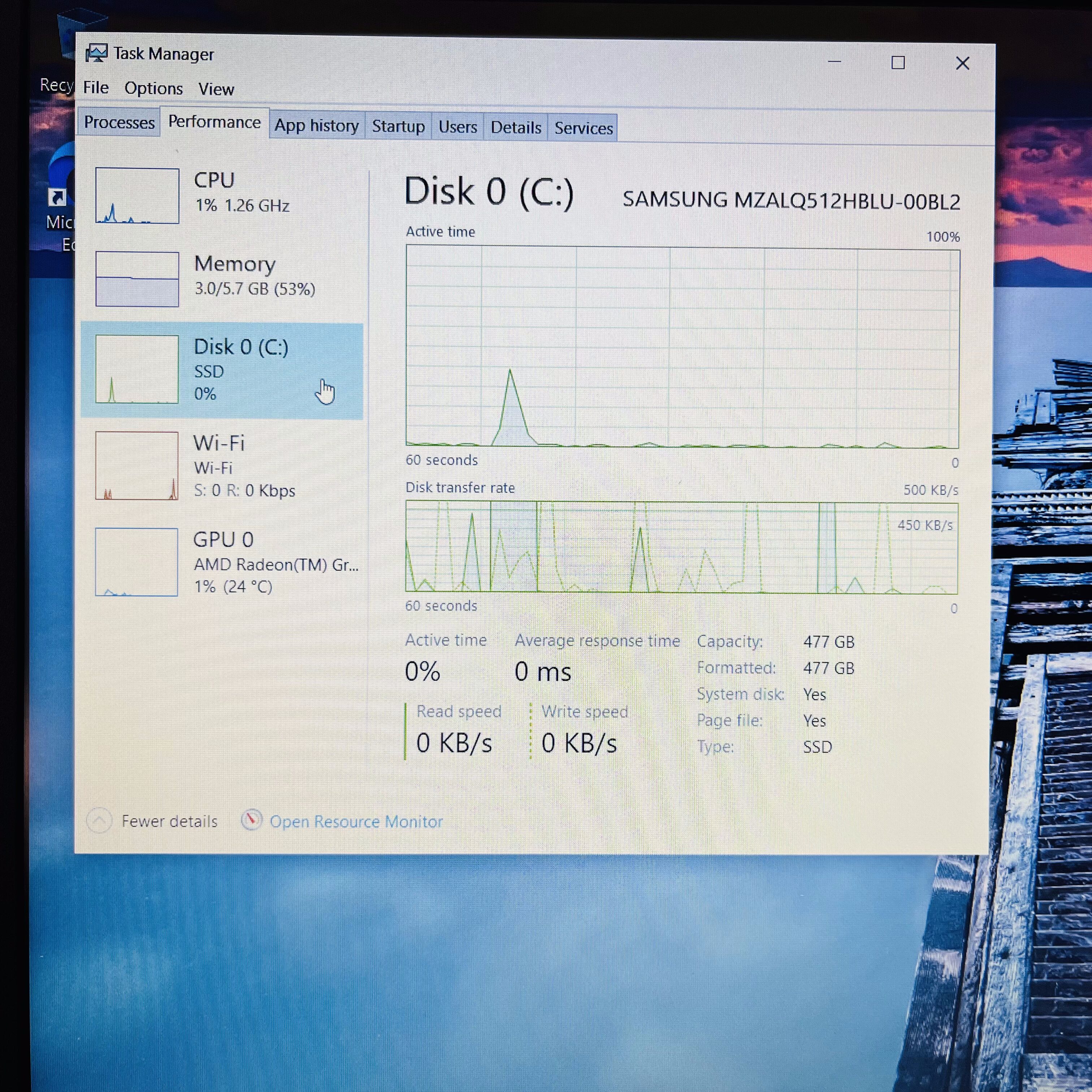 Lenovo Ideapad 1 15AMN7 AMD Ryzen 5 2.80GHz 8GB RAM 512GB SSD Silver - Hinge Damage - Image 22