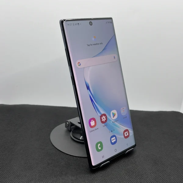 Samsung Galaxy Note 10 Plus 256GB Aura Black - Chipped Screen And