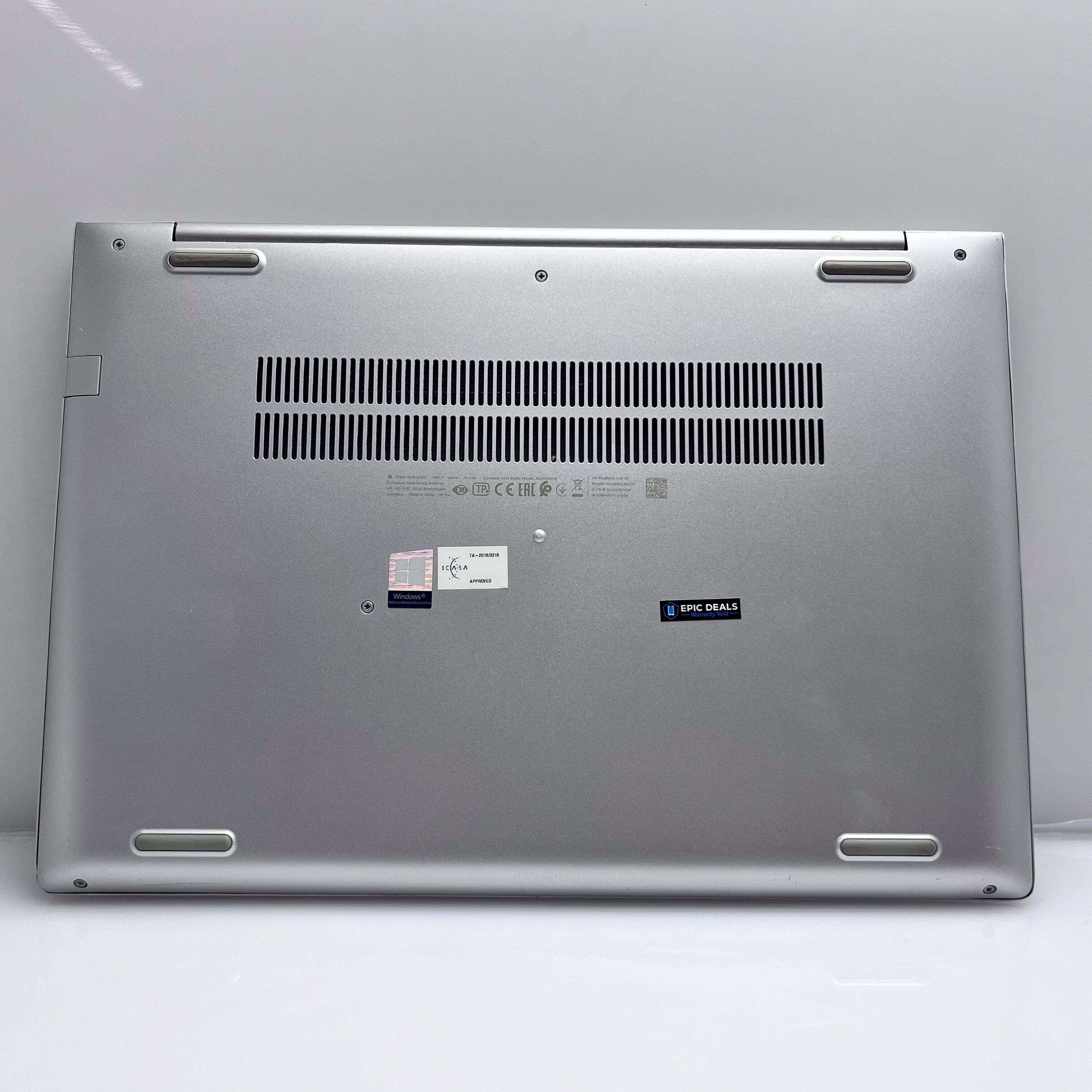 HP ProBook 450 G7 8GB RAM 256GB SSD Silver (3 Month Warranty) - Bright Spots - Image 9