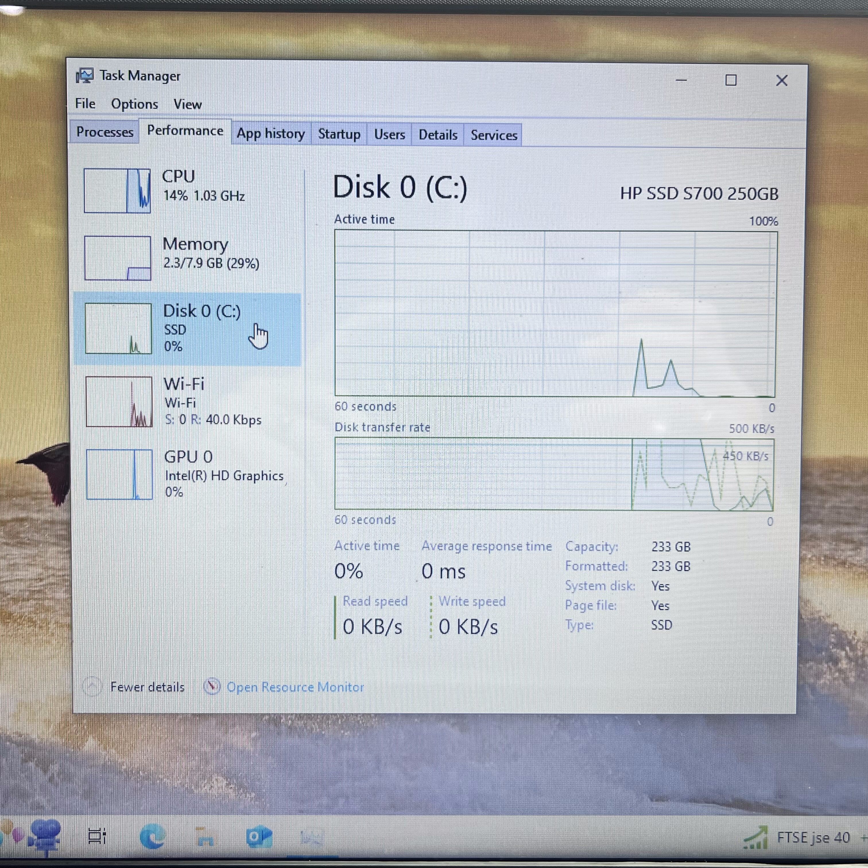 HP 250 G4 1.60GHz 8GB RAM 256GB SSD Black - Faulty Battery | Bright Spots - Image 14