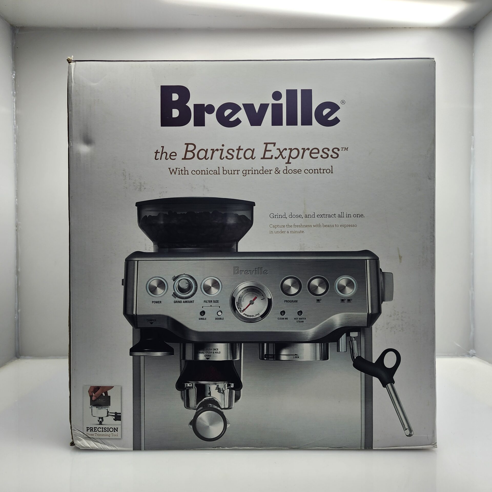 Breville Barista Express 870 Espresso Machine + Accessories (6